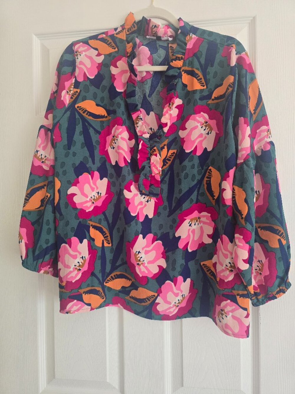 Michelle McDowell Beautiful Floral Top XL